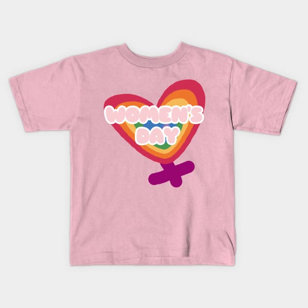 International Women's Day Kids T-Shirt by EunsooLee